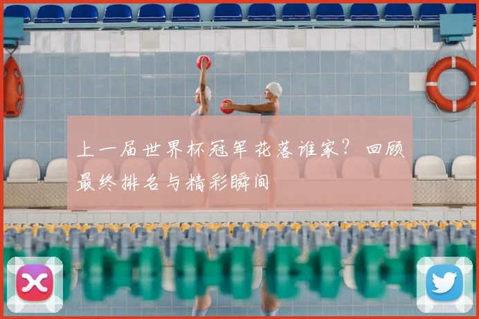 上一届世界杯冠军花落谁家?回顾最终排名与精彩瞬间